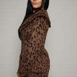 Lexie Double Collared Leopard Jacket