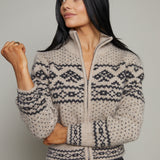 Otis Fair Isle Zip Cardigan