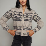 Otis Fair Isle Zip Cardigan