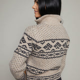 Otis Fair Isle Zip Cardigan