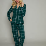 Missy Flannel Pajama Set