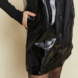 Julia Vinyl Mini Dress