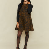 Leslie Leopard Print Mini Dress