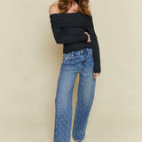 Taya Off The Shoulder Knit Top