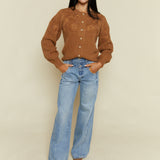 Dede Floral Wool Cardigan