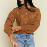 Dede Floral Wool Cardigan