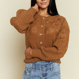 Dede Floral Wool Cardigan