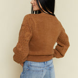 Dede Floral Wool Cardigan