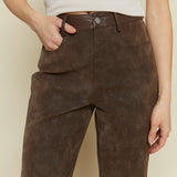 Jordan Flared Faux Leather Pant