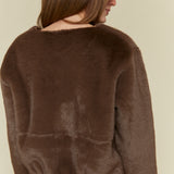Genesis Zip Up Faux Fur Jacket