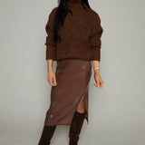 Stormi Sequin Midi Skirt