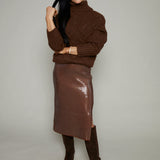 Stormi Sequin Midi Skirt