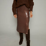 Stormi Sequin Midi Skirt