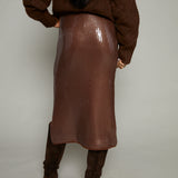 Stormi Sequin Midi Skirt