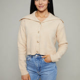 Ariel Collared Cardigan