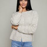 Elizabeth Ribbed Knit Cardigan