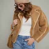 Logan Fur Moto Jacket