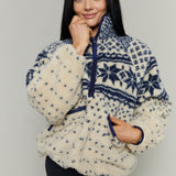 Andie Oversized Sherpa Pullover