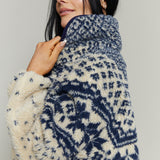 Andie Oversized Sherpa Pullover