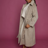 Abbie Double Breasted Longline Coat