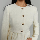 Bronte Tweed Peplum Jacket