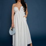 Genevieve Cotton Lace Maxi Dress