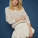 Peyton Mock Neck Waffle Knit Sweater