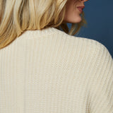 North Textured Rib Sweater - Ivory