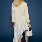 Bindi Asymmetrical Plisse Skirt
