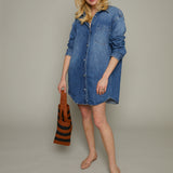 Margot Denim Shirt Dress