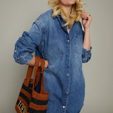 Margot Denim Shirt Dress