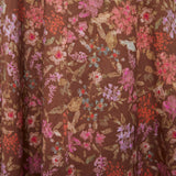 Alessa Floral Puff Sleeve Midi Dress