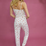 Lilah Heart Printed Joggers