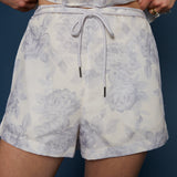 Brooke Floral High Waisted Shorts