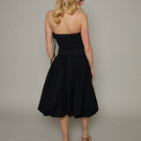 Gigi Mixed Media Midi Dress