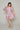 Melina Pink Floral Organza Mini Dress