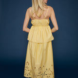 Alyssa Eyelet Midi Skirt