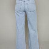 Jenna Low Slung Palazzo Jeans - Chateau