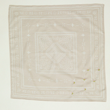 Rose Bud Embroidered Bandana