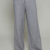 Sorella Wide Leg Knit Pants - Heather Grey