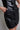 Ellie Black Faux Leather Mini Dress