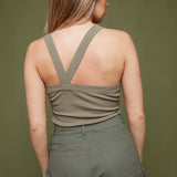 Lizzie Asymmetrical Racerback Tank