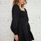 Josilyn Poplin Babydoll Dress