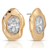 Molten Glow Crystal Studs