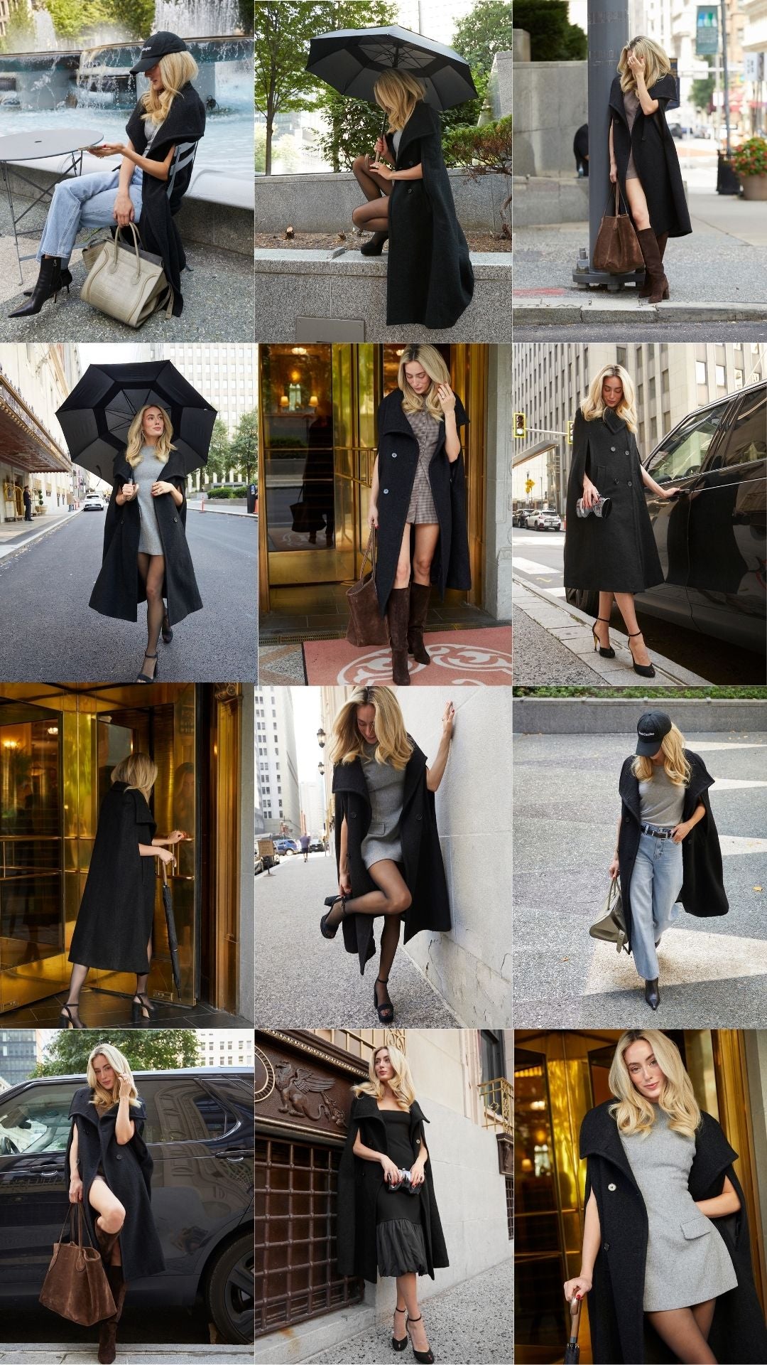 The Freya Cape Coat
