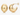 Chunky Gold Graduated Hoops