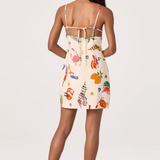 Helene Party Printed Mini Dress