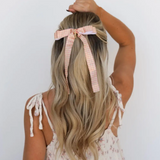 Plaid Scalloped Bow