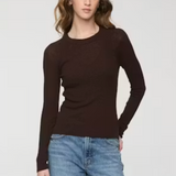 Stella Feather Weight Sweater - Mocha