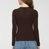 Stella Feather Weight Sweater - Mocha